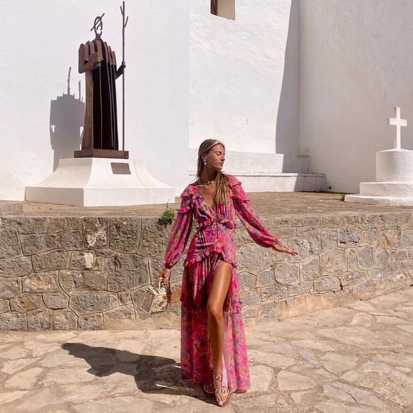 For Love and Lemons Annie Maxi Dress - Picture 9 of 16